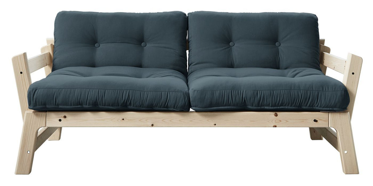 Step Sofa bed, Petroleum Blue/Nature