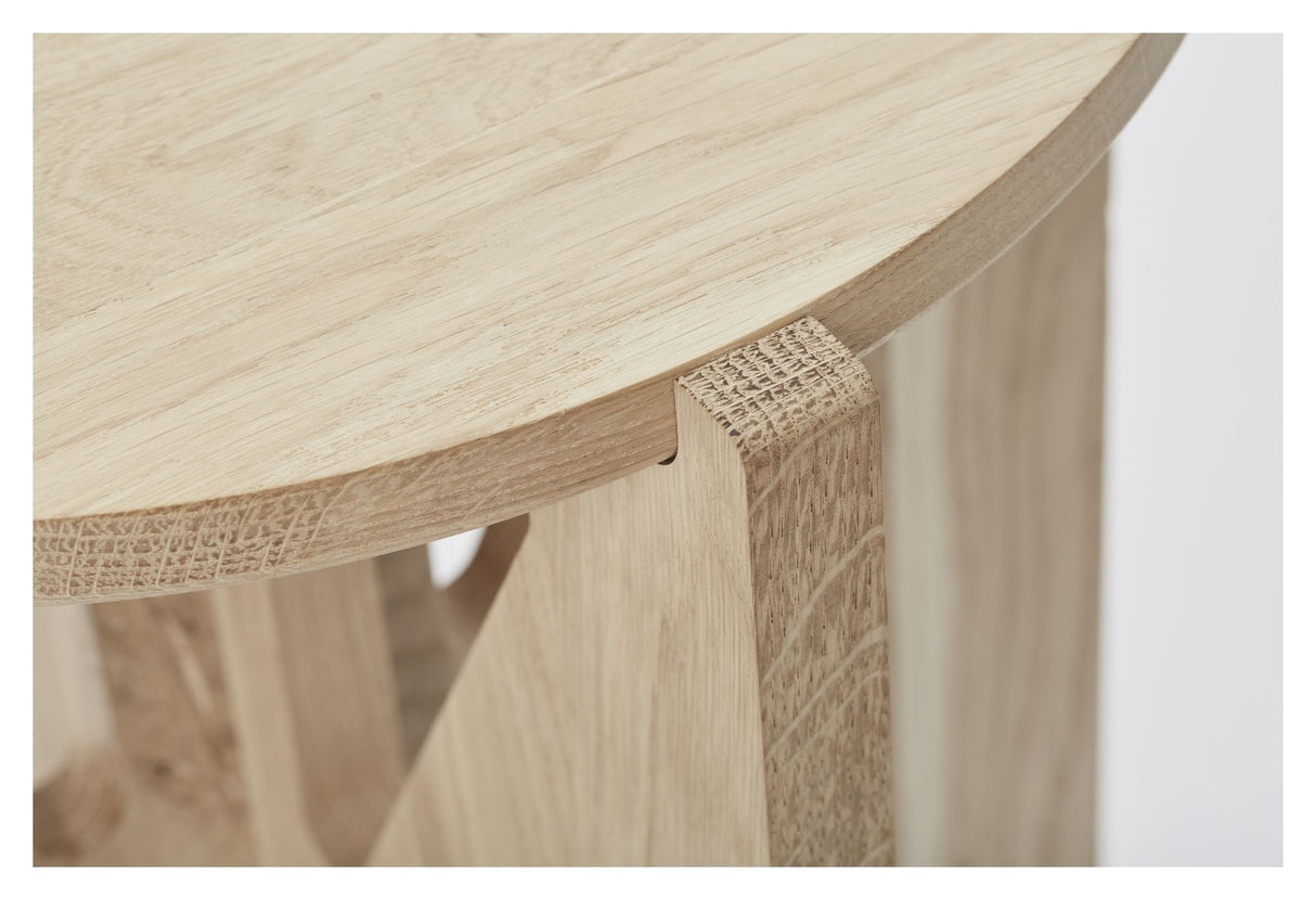 Simple Stool Oak, Ø36