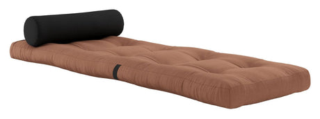 Wrap Futon, clay brown