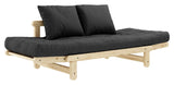 Beat Sofa Bed, Nature, Pine/Dark Gray