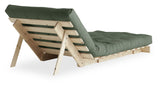 Roots 90 Sofa bed, Olive Green/Nature