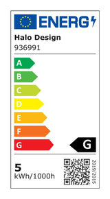 Halo Design COLORS Twist Light Source 5W Ø9,5, Amber