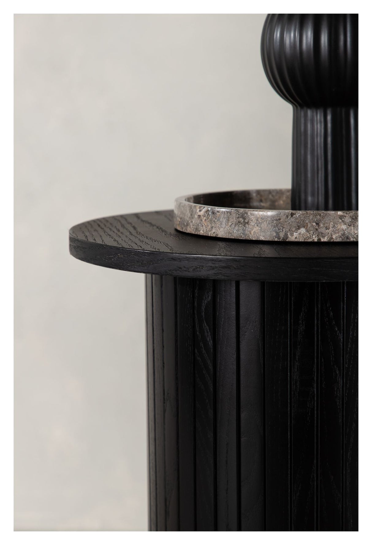 Bianca Side Table Ø40 - Black