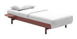 Bed Bed frame, 90x200, Dusty rose