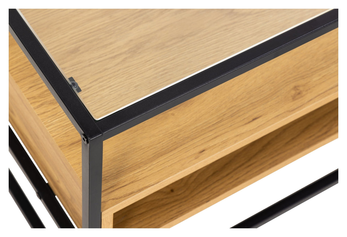 Randolf, TV table 120cm - oak