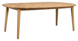 Filippa, dining table Ø120 - oak