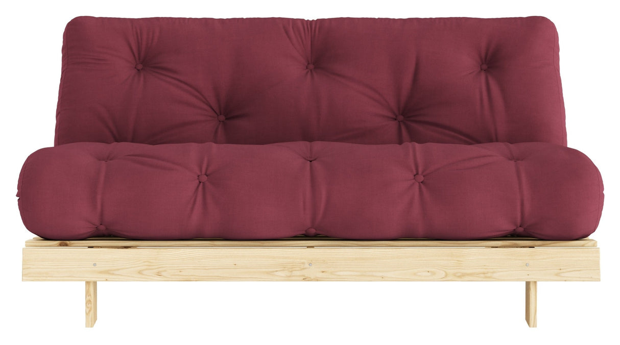 Roots 160 Sofa bed, Pine/Bordeaux,