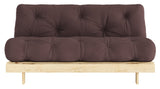 Roots 160 Sofa Bed, Pine/Brown,