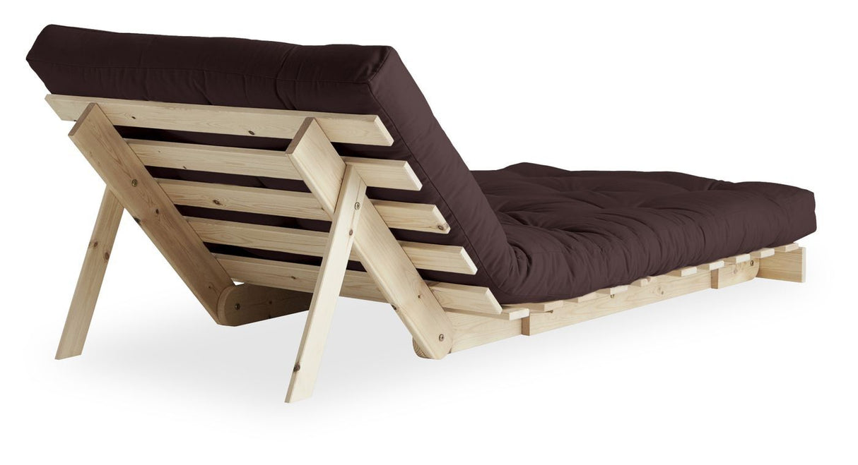 Roots 90 Sofa Bed, Brown/Nature