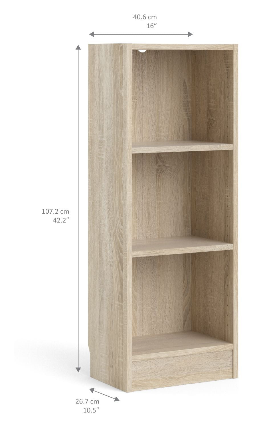 Basic bookshelf, Light wood