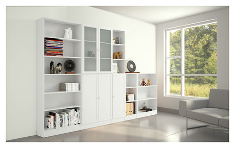 Basic Bookcase - White H:203 B:79