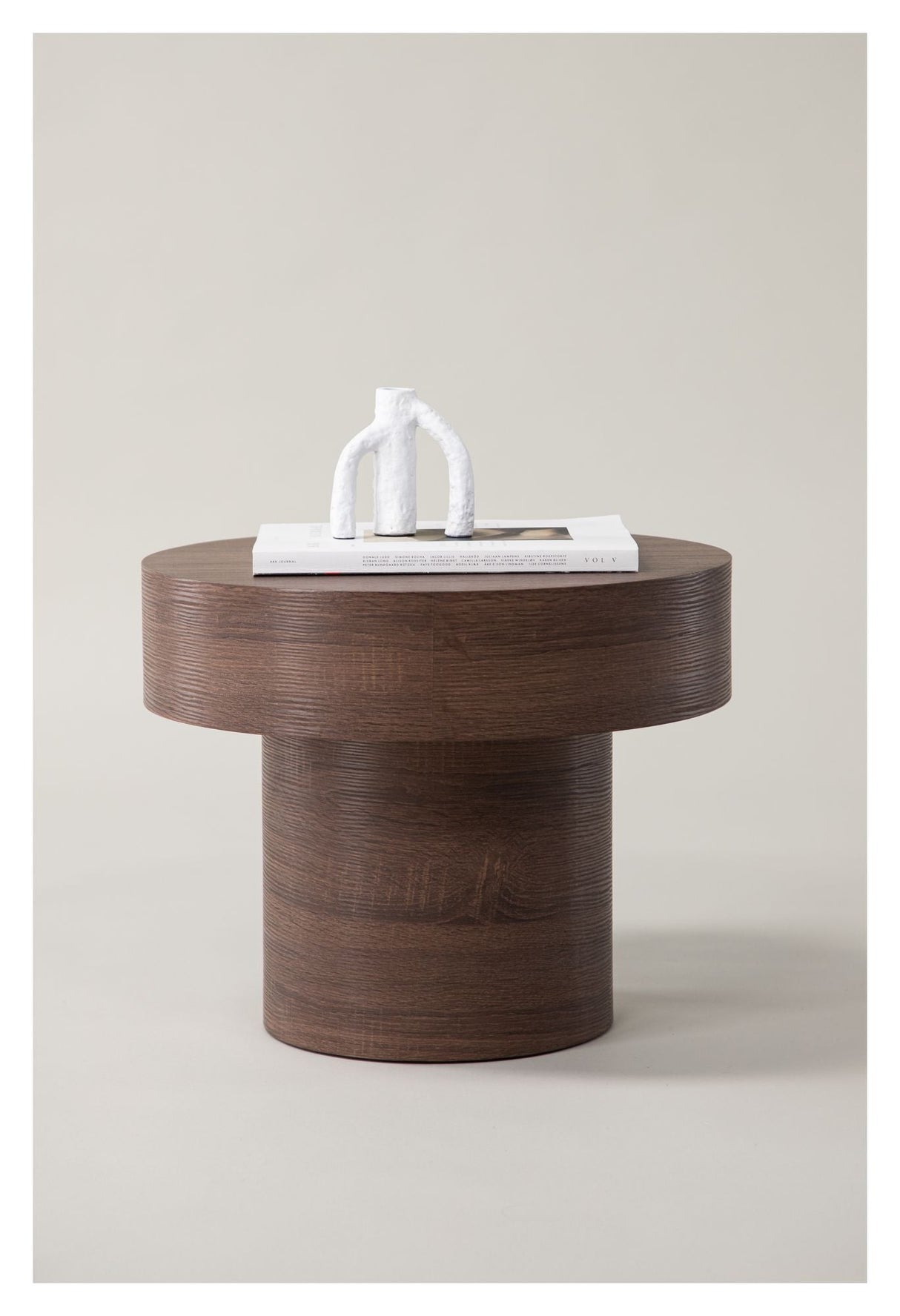 Malung Side Table Ø50 - Brown