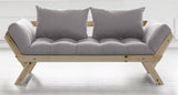 Bebop Sofa Bed Gray/Nature