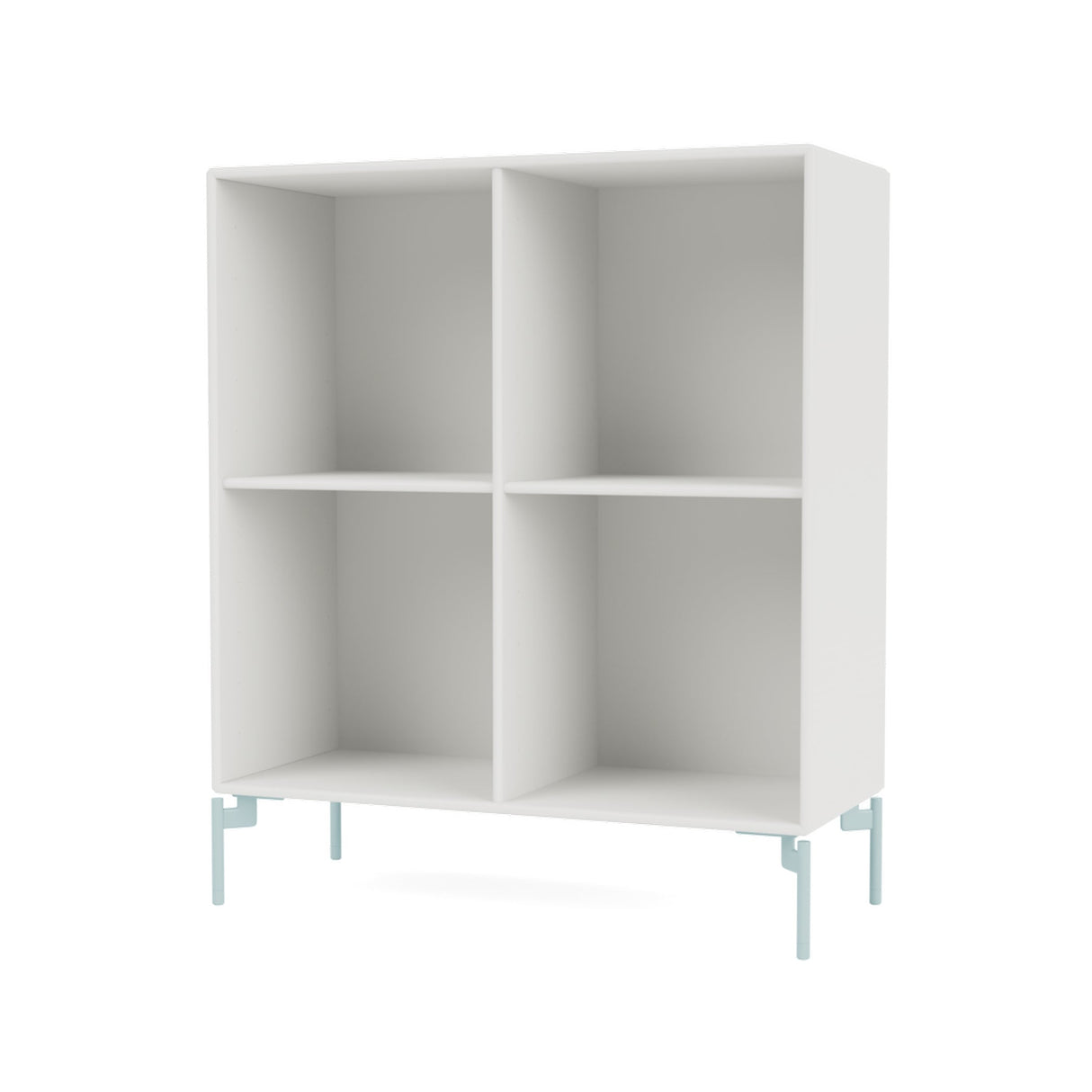 SHOW Bookshelf with flint legs, White