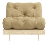 Roots 90 Sofa bed, Pine/Beige