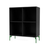 SHOW Bookshelf with parsley legs, Black