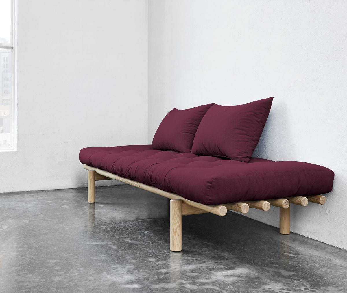 Pace Daybed 75x200 Bordeaux