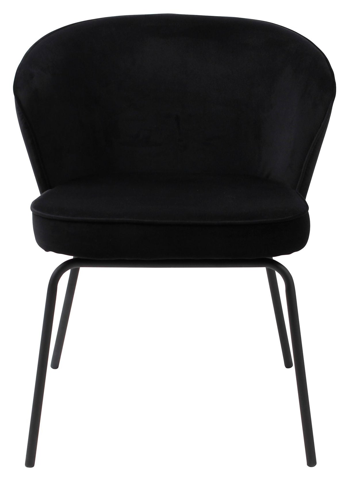 Admit Dining Chair - Black Velvet