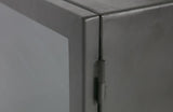 Bespoke Side table - Gray metal