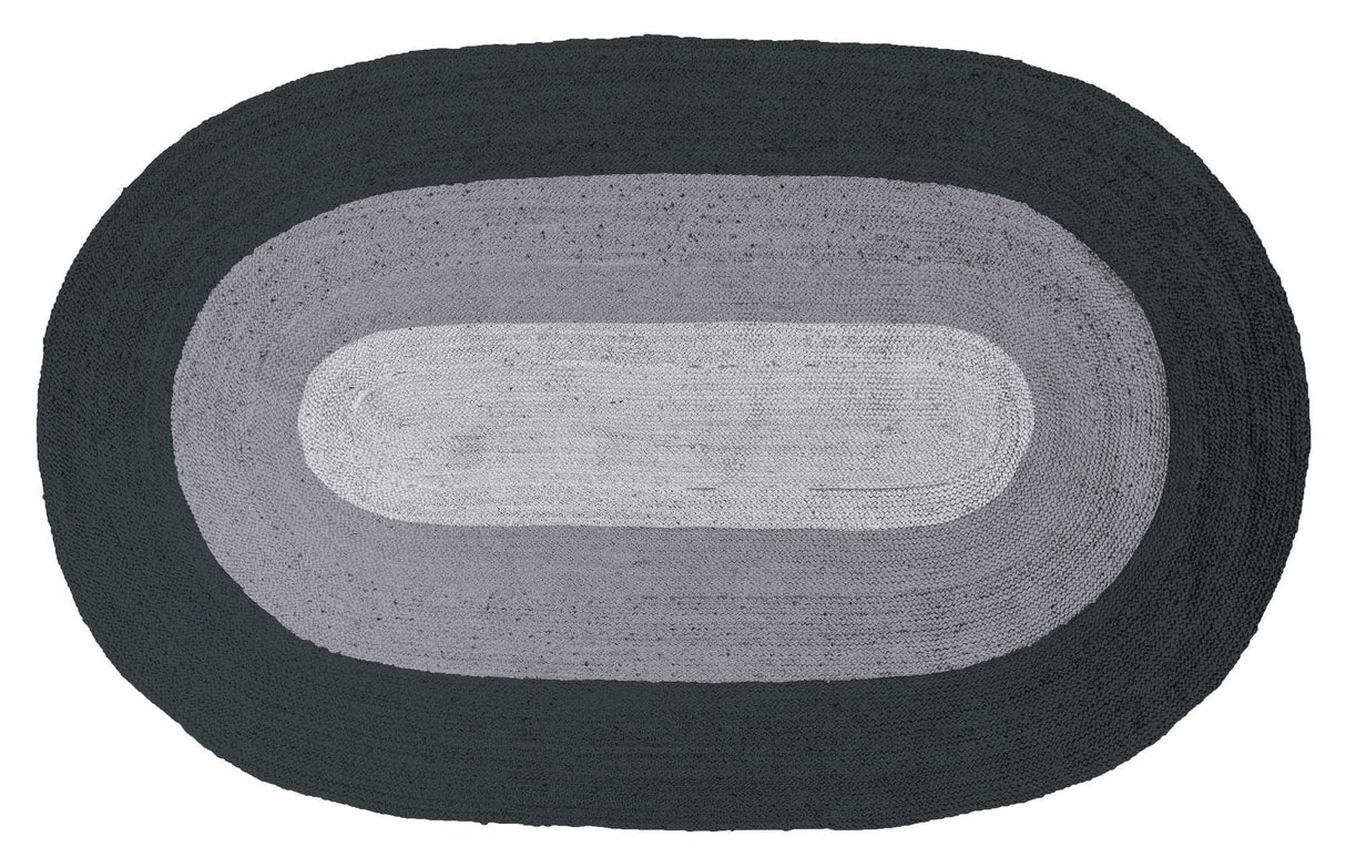 Table Blanket - Jute Black/Gray, 170x300