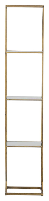 Intense Wall Shelf Antique Brass, 39x35