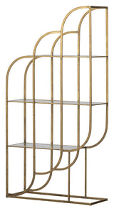 Intense Wall Shelf Antique Brass, 96x35