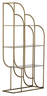 Intense Wall Shelf Antique Brass, 96x35