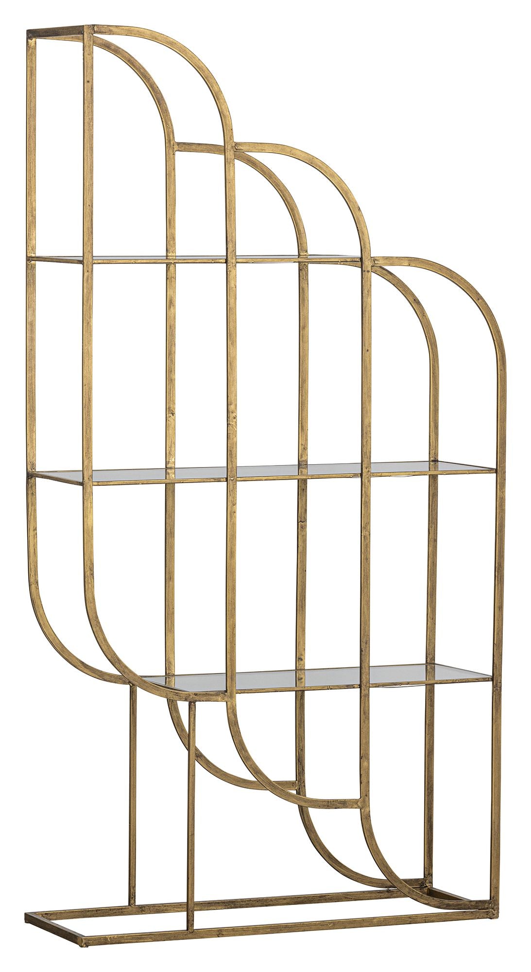 Intense Wall Shelf Antique Brass, 96x35