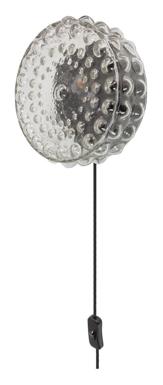 Lumps Round Wall Lamp, Glass