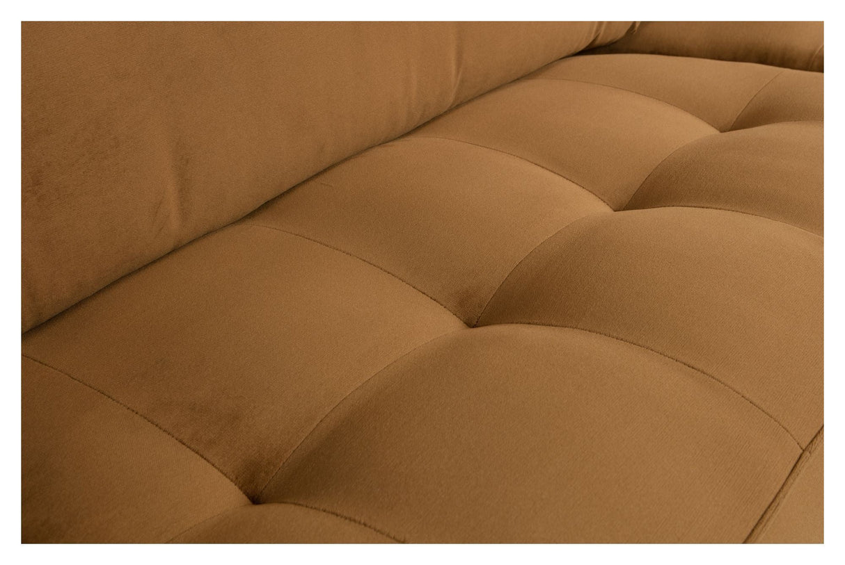 Rodeo Classic 3-pers. Sofa - Honey Yellow Velvet