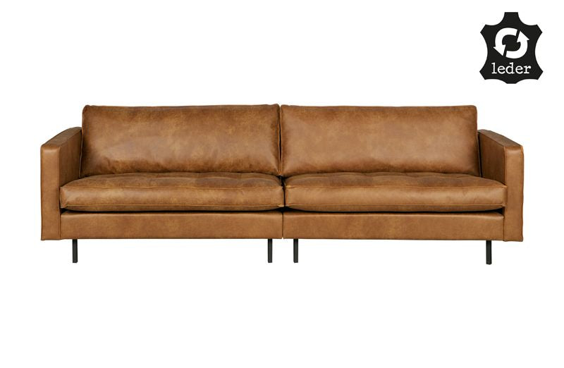 Rodeo Classic 3 seater sofa in Cognac eco-leather