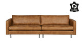 Rodeo Classic 3 seater sofa in Cognac eco-leather