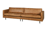 Rodeo Classic 3 seater sofa in Cognac eco-leather