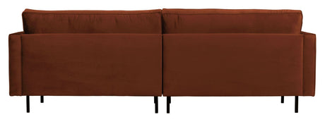 Rodeo Classic 3-pers. Sofa, Rust Velour