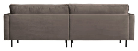 Rodeo Classic 3-pers. Sofa, Taupe Velour