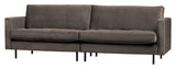 Rodeo Classic 3-pers. Sofa, Taupe Velour