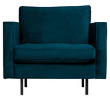 Rodeo Classic Armchair - Blue Velvet