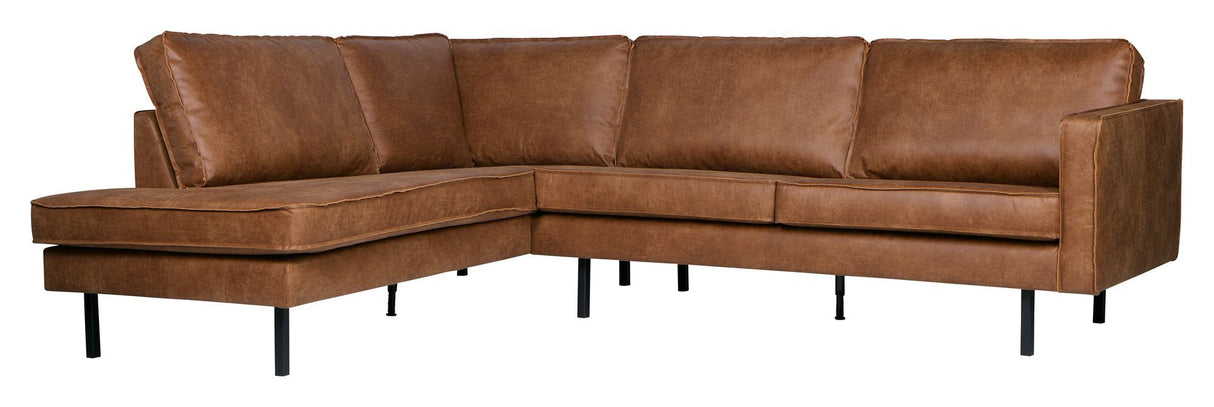 Rodeo Sofa w/left facing chaise, Cognac