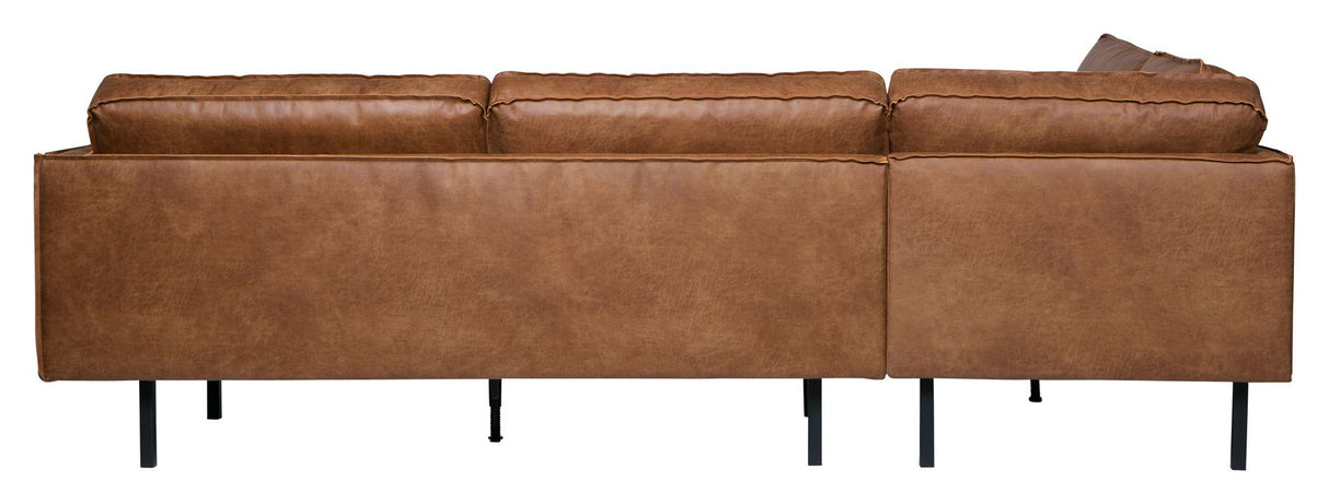 Rodeo Sofa w/left facing chaise, Cognac