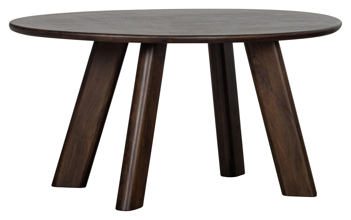 Roundly Dining Table Brown, 160x110