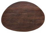 Roundly Dining Table Brown, 160x110