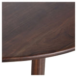 Roundly Dining Table Brown, 160x110