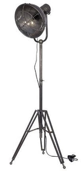 Spotlight Floor lamp, gray metal