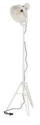 Spotlight Floor lamp, white metal