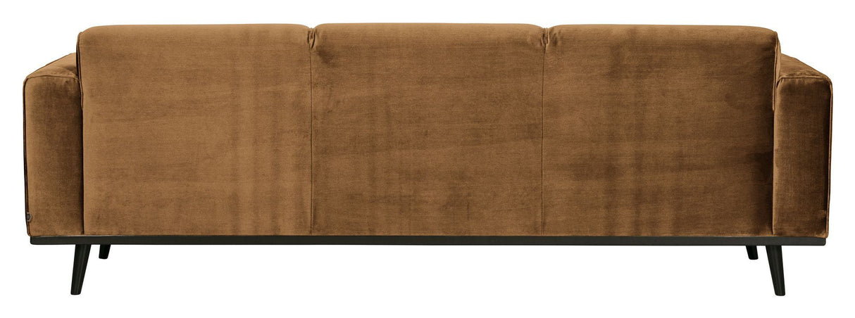 Statement 3-pers. Sofa, Honey Yellow Velvet