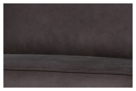 Statement 3-pers. Sofa, Dark Gray eco-leather