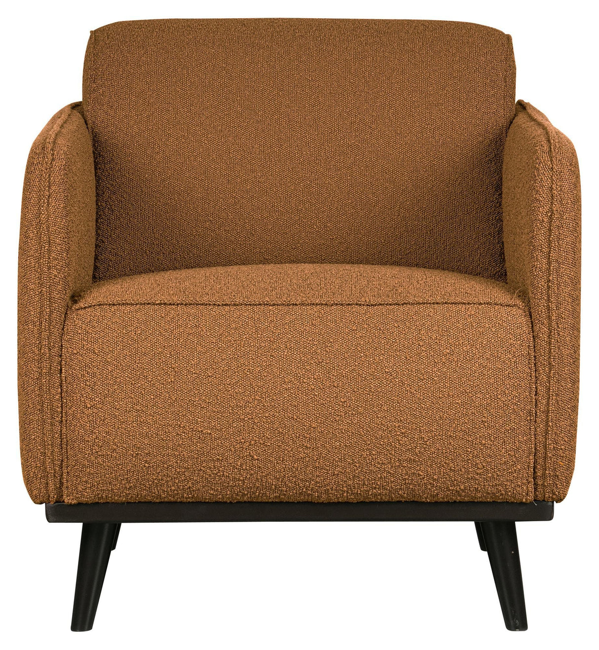 Statement Armchair with armrests - Butter Bouclé