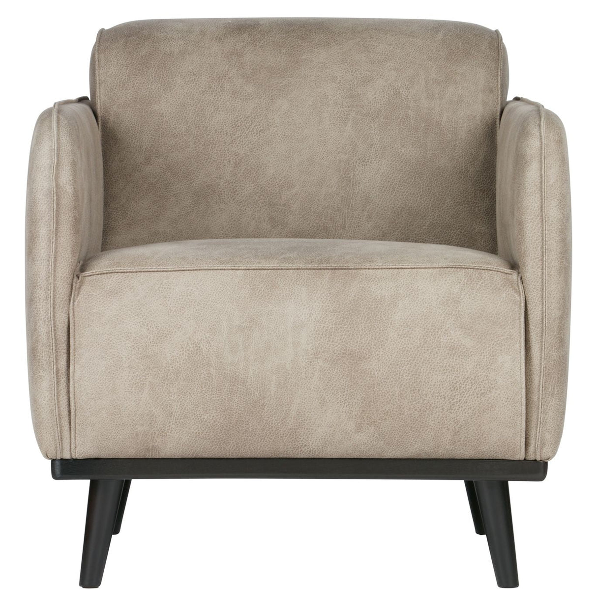 Statement Armchair w/plastic, Elephant Skin