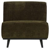 Statement Lounge Chair, Warm Green