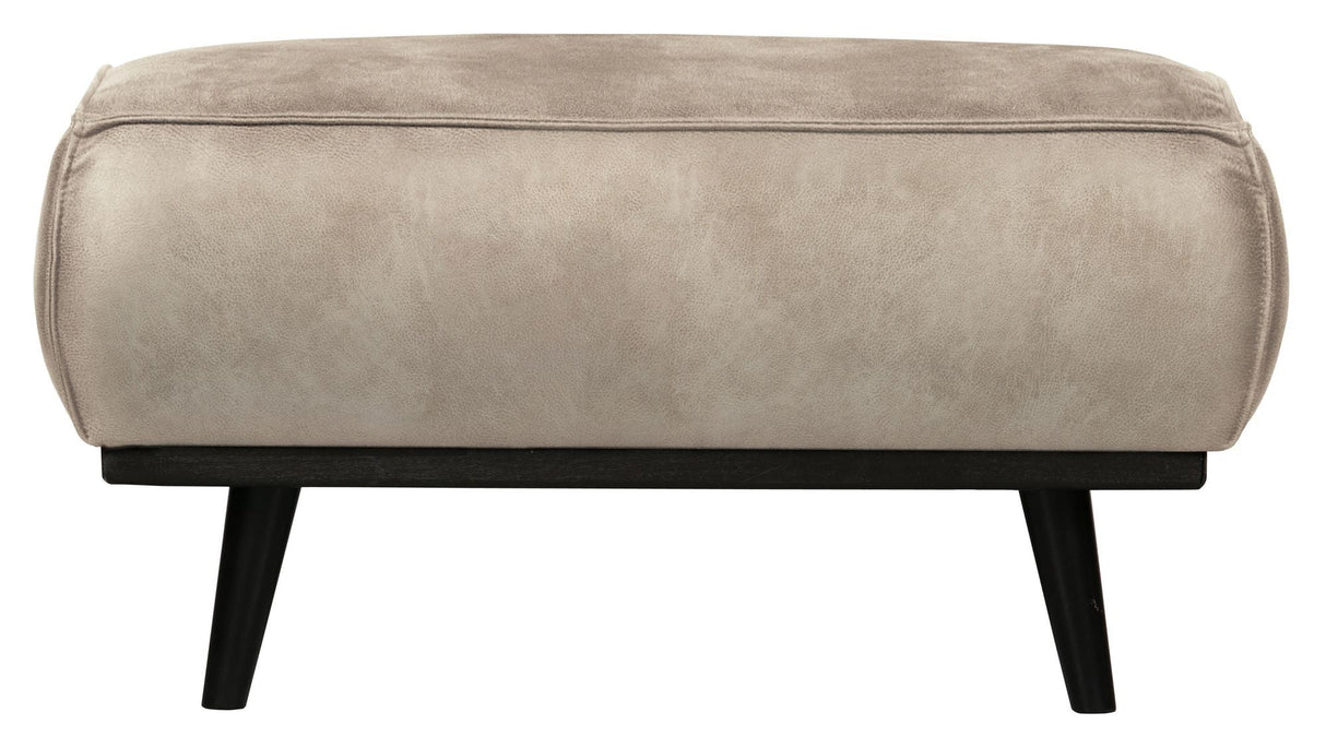 Statement Pouf, Gray Elephant Skin